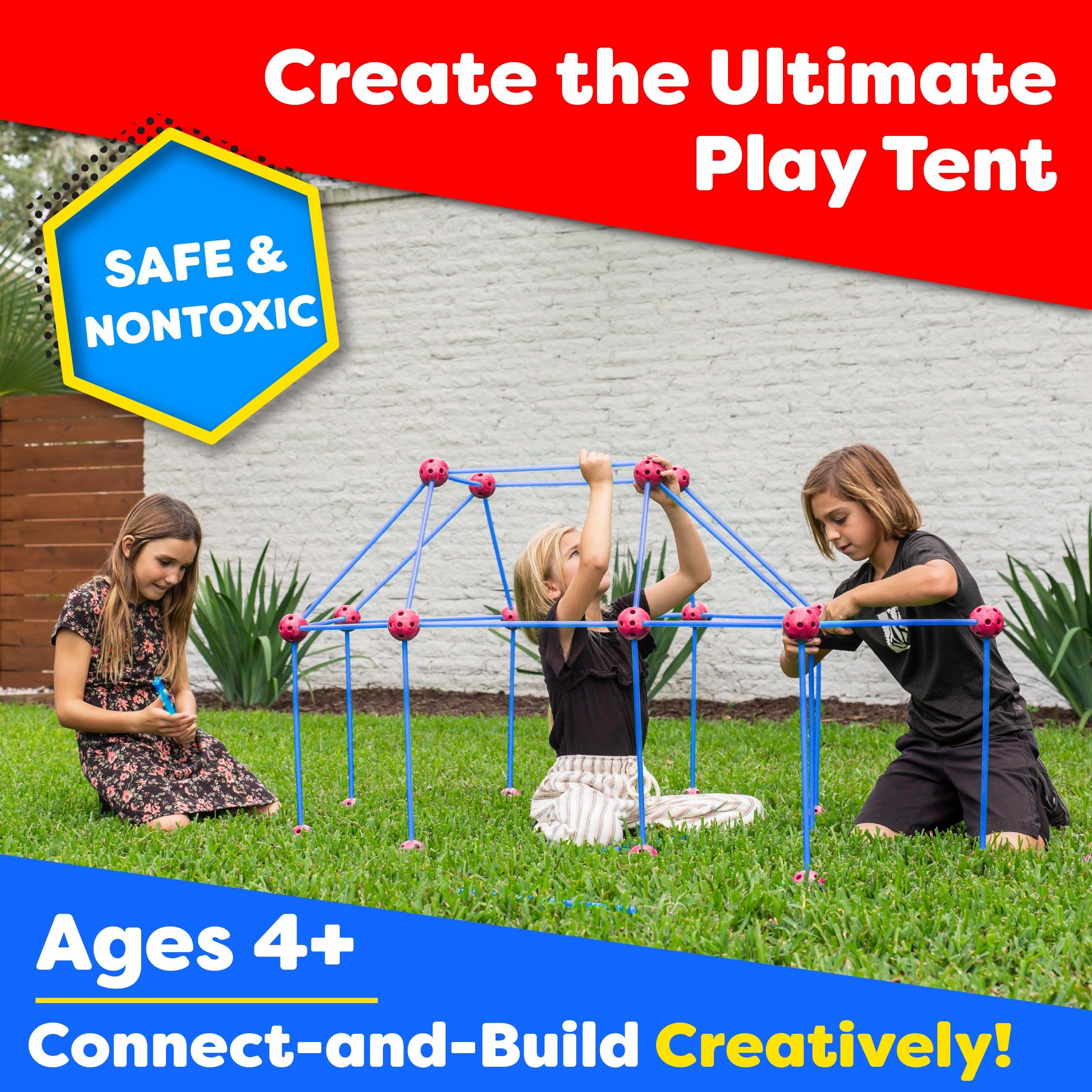 Power Your Fun 81pc Fun Forts Kids Tent Version 2