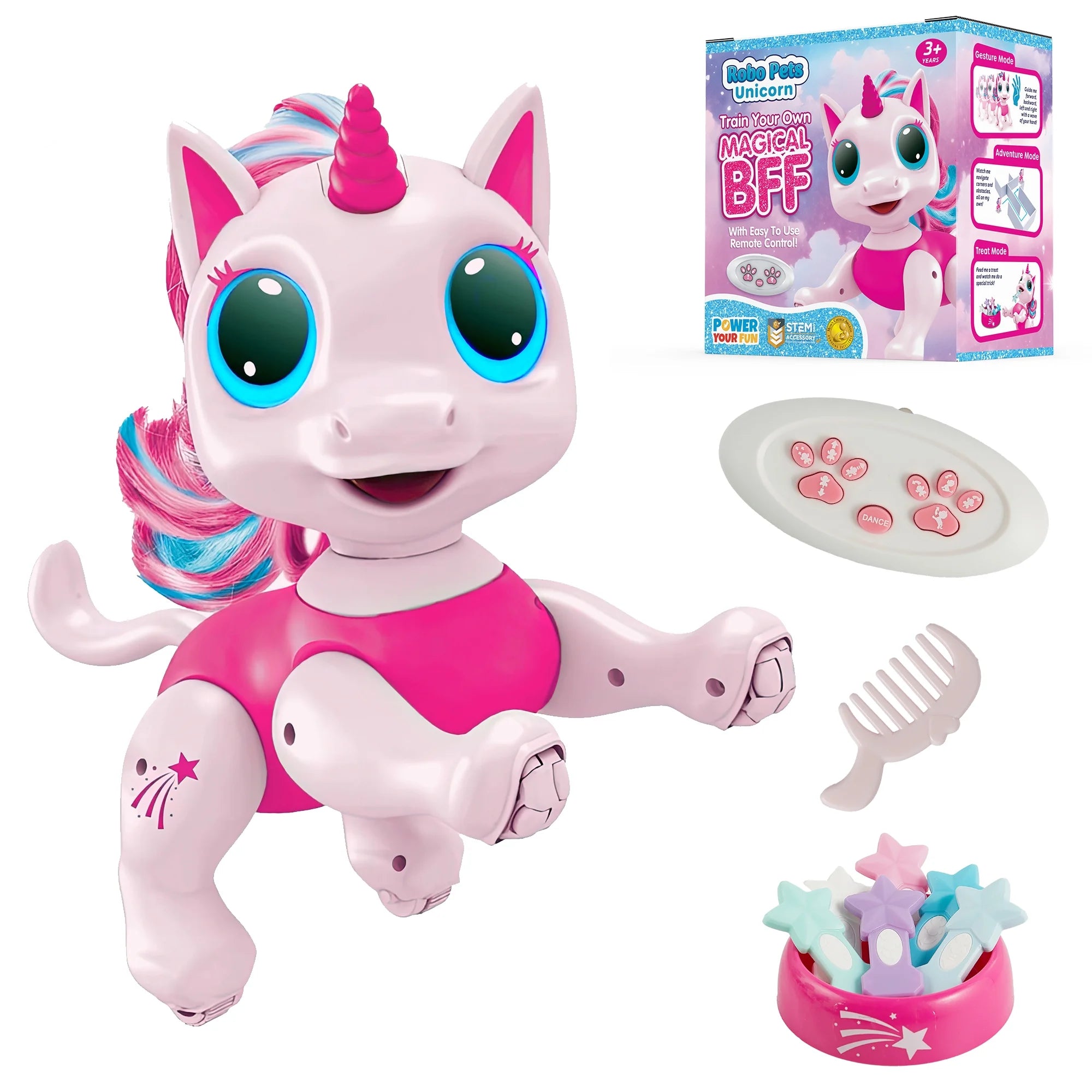 USA Toyz RC Unicorn Robo Pets - Pink