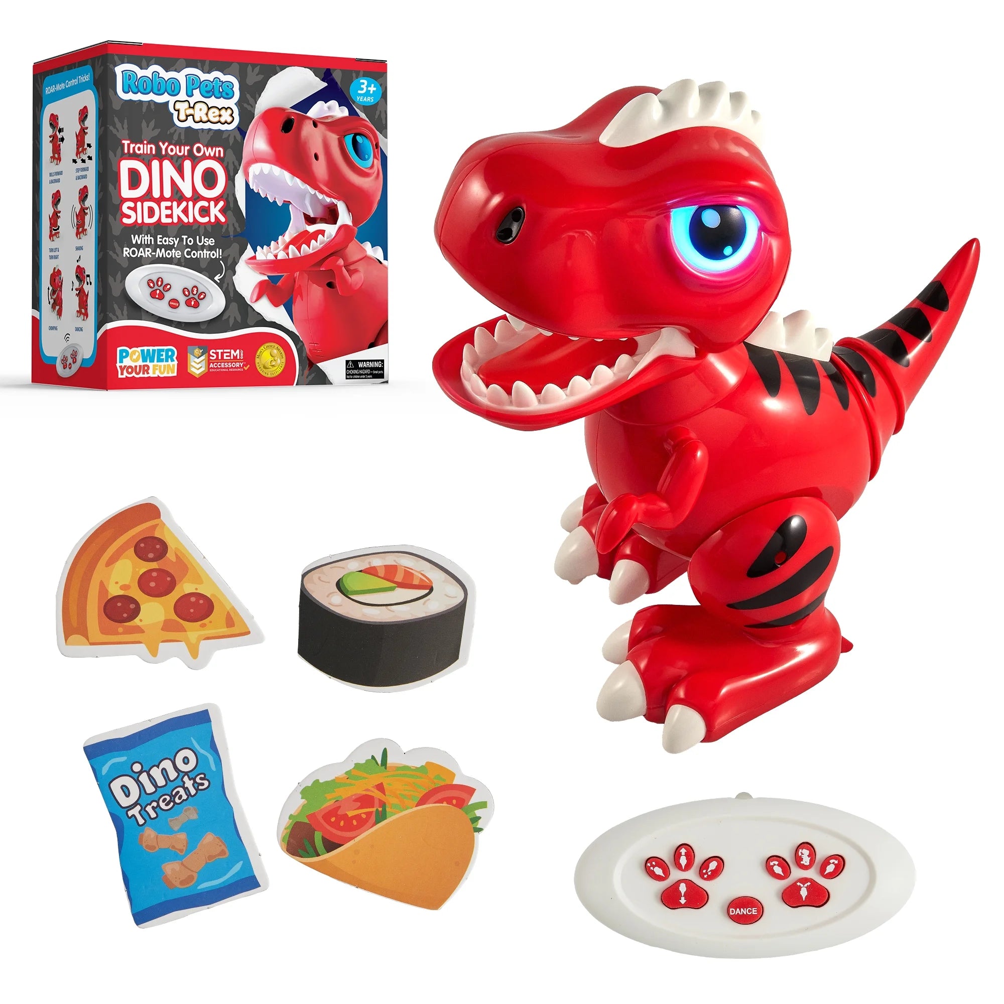 USA Toyz Robot Pets T-Rex Dinosaur Toy - Red USA Toyz Robot Pets T-Rex Dinosaur Toy - Red