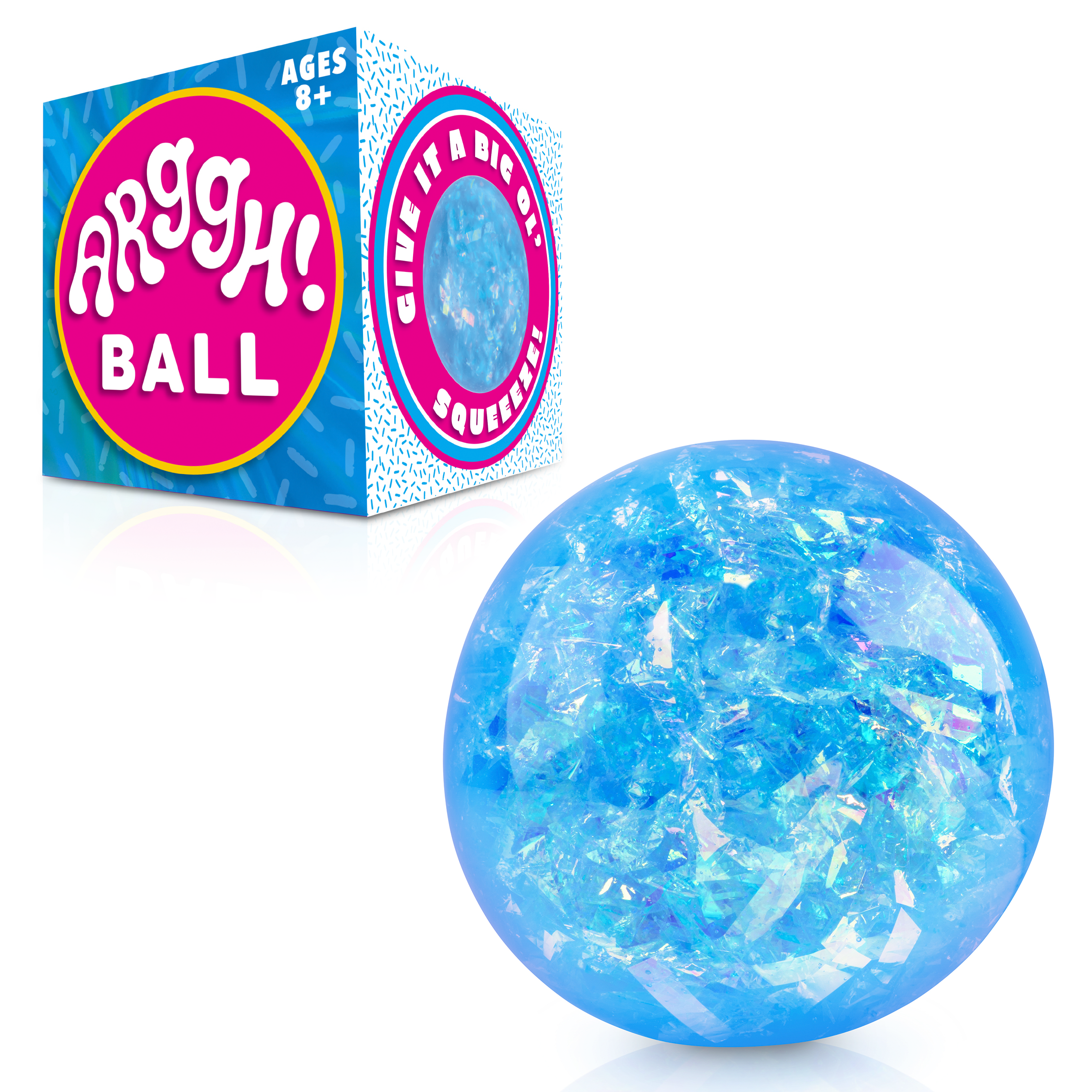 Power Your Fun Arggh! Medium Glitter Stress Ball