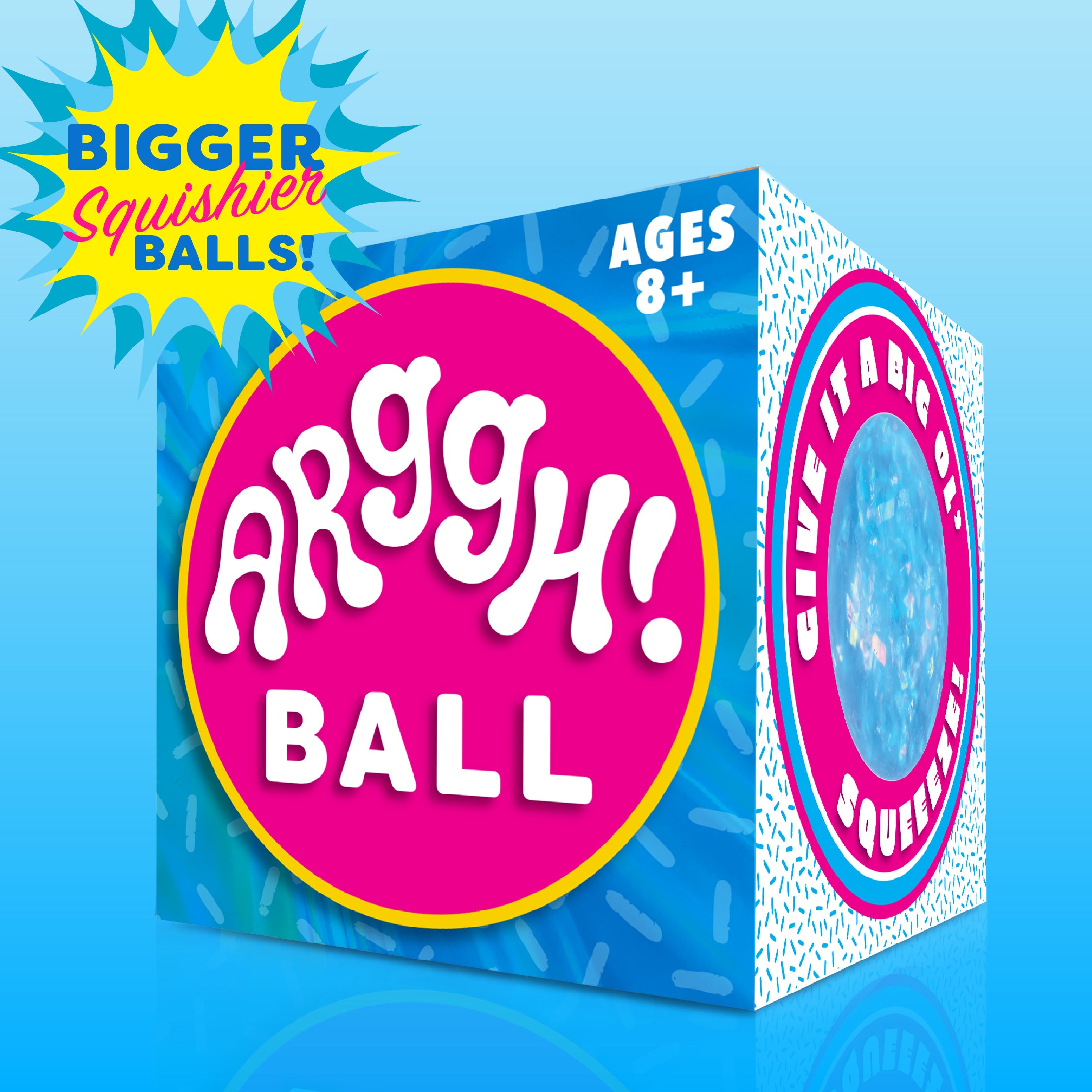 Power Your Fun Arggh! Medium Glitter Stress Ball