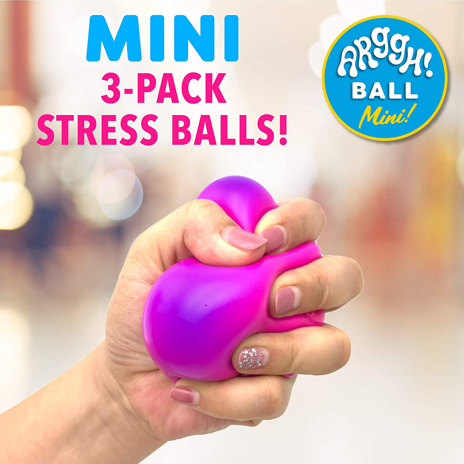 Power Your Fun Arggh! Ball Mini! 3-Pack
