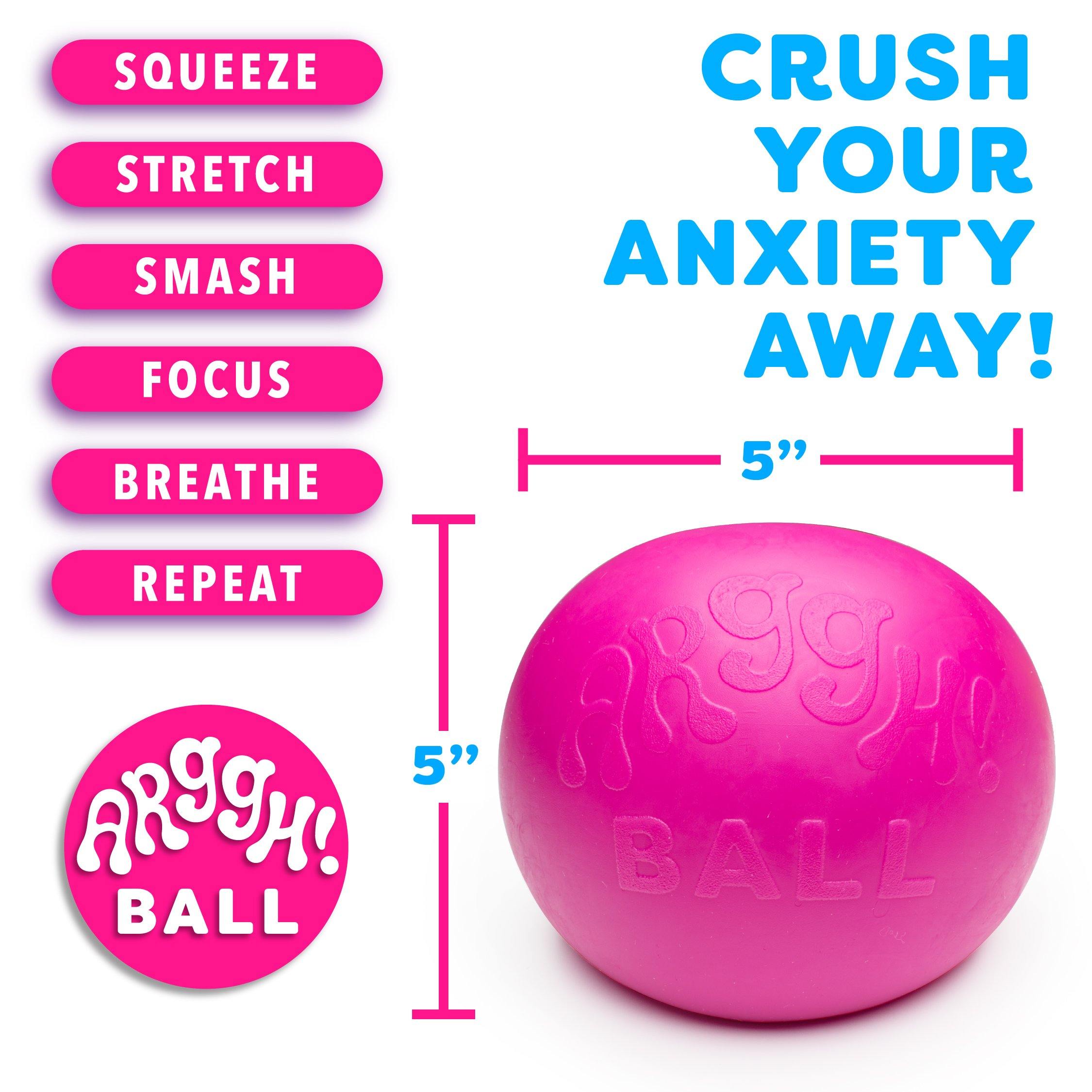 Power Your Fun Arggh! Color Changing Giant Stress Ball