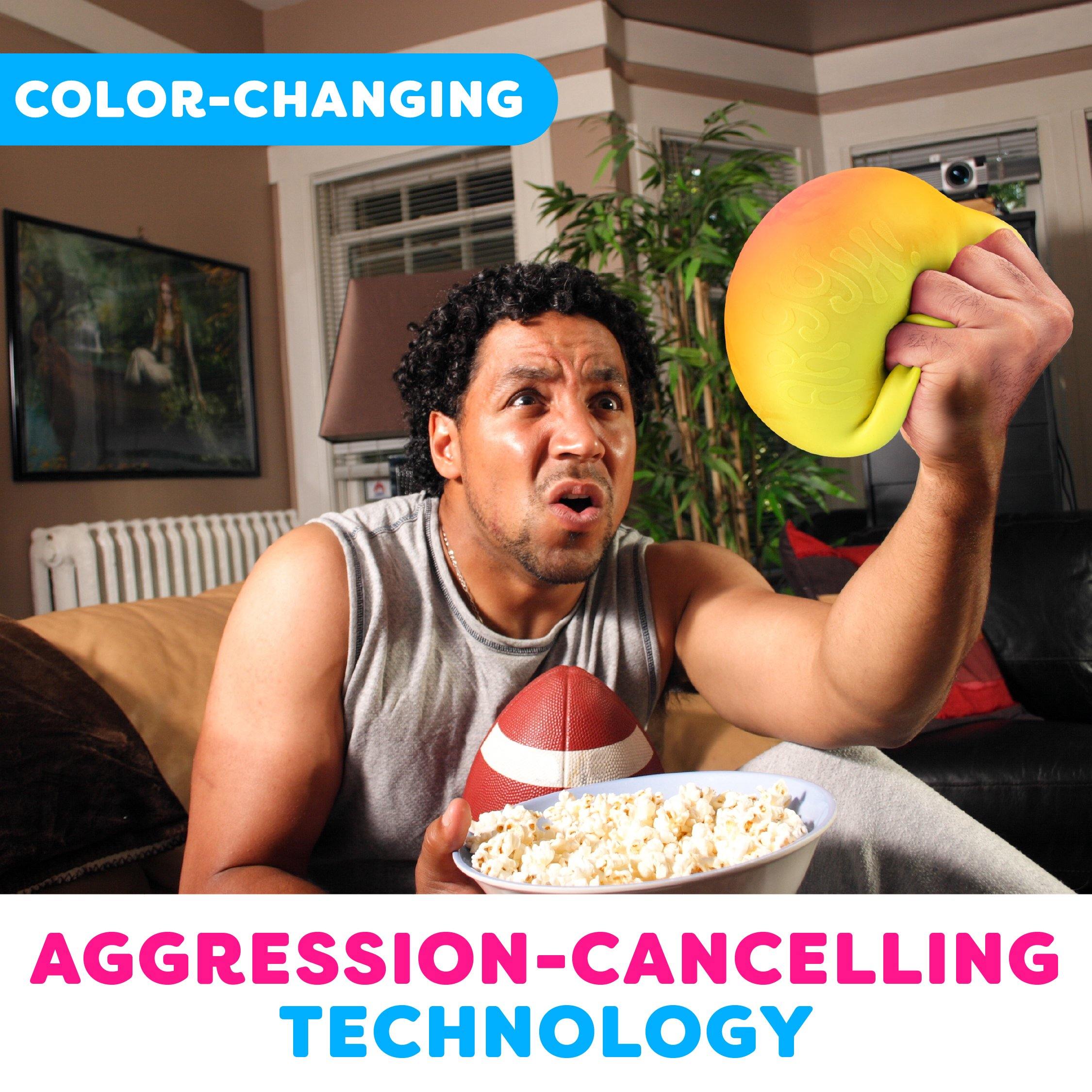 Power Your Fun Arggh! Color Changing Giant Stress Ball