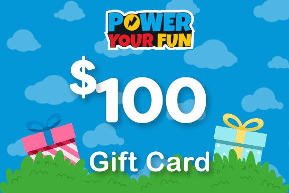 Power Your Fun Gift Card - poweryourfun