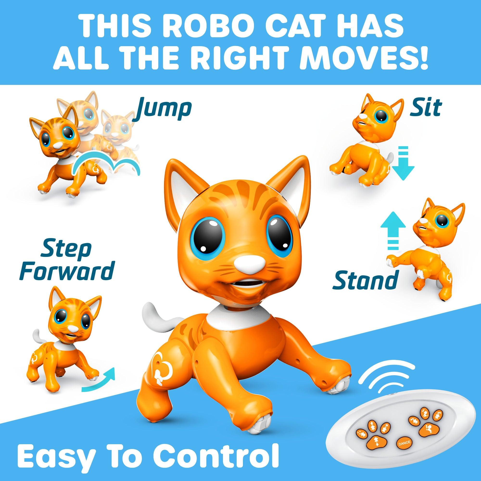Power Your Fun Robo Pets Cat Toy