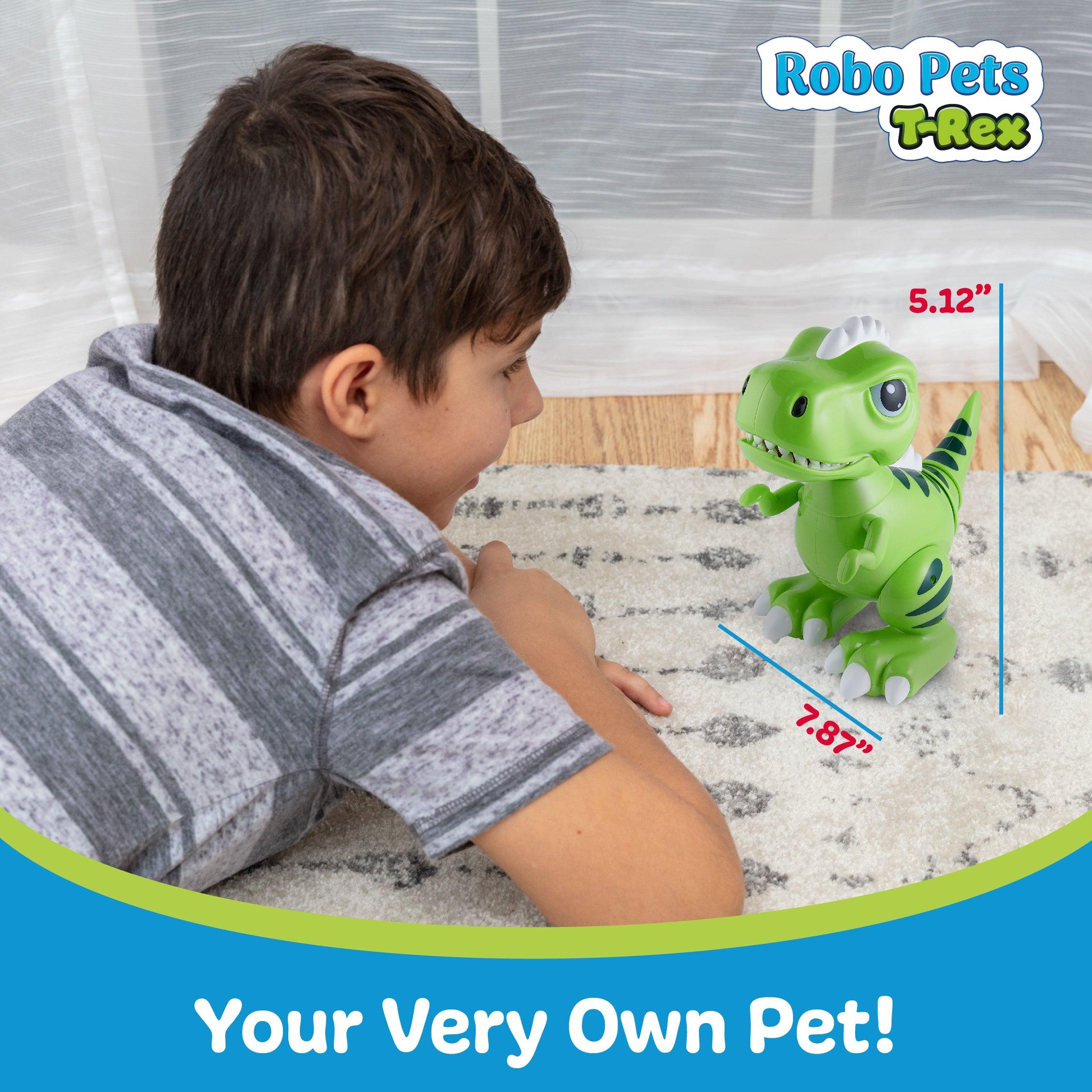Power Your Fun Robo Pets T-Rex Remote Control Dinosaur Toy for Kids - poweryourfun