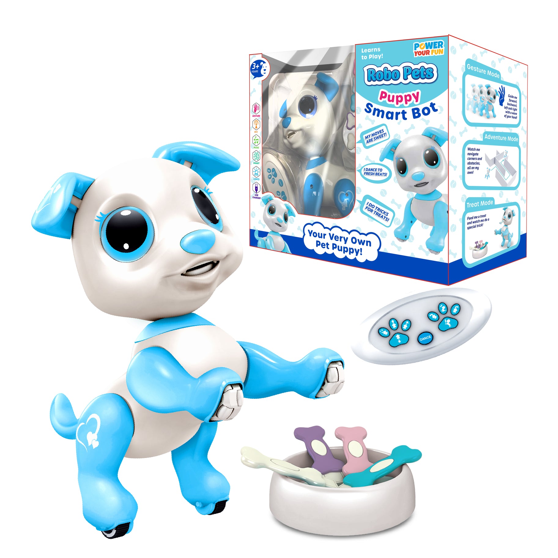 Power Your Fun Robo Pets Robot Dog Toy